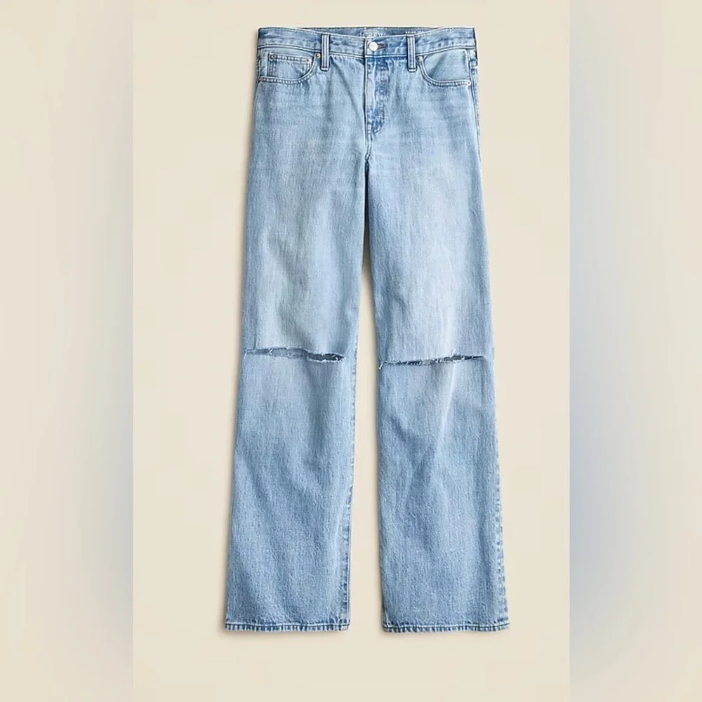 J. Crew Light Blue Flare Jeans